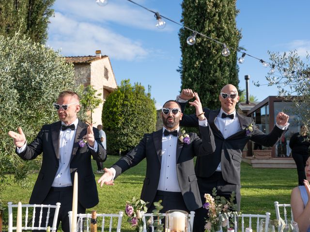 Marcus and Cristine's Wedding in Tuscany, Italy 29