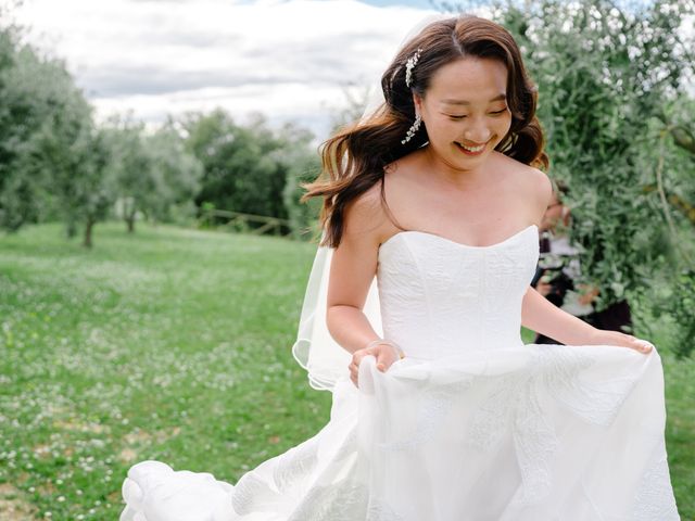Marcus and Cristine's Wedding in Tuscany, Italy 38