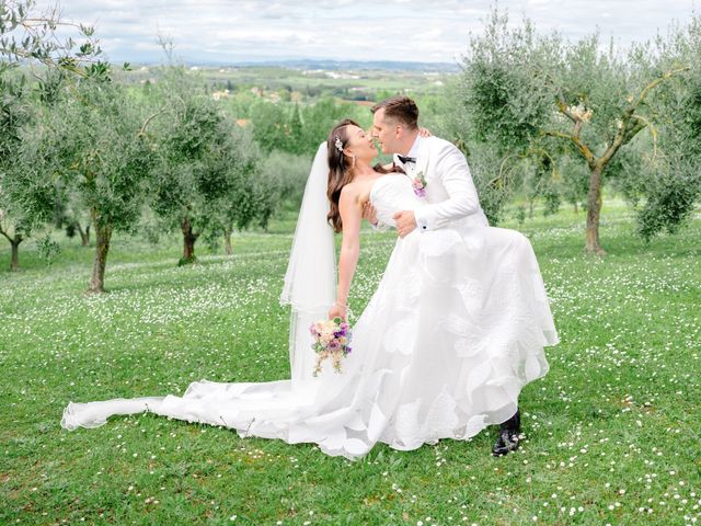 Marcus and Cristine's Wedding in Tuscany, Italy 55