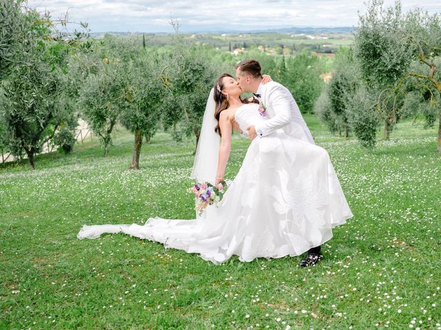 Marcus and Cristine's Wedding in Tuscany, Italy 41