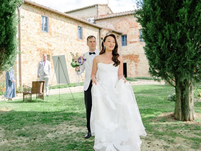 Marcus and Cristine's Wedding in Tuscany, Italy 50