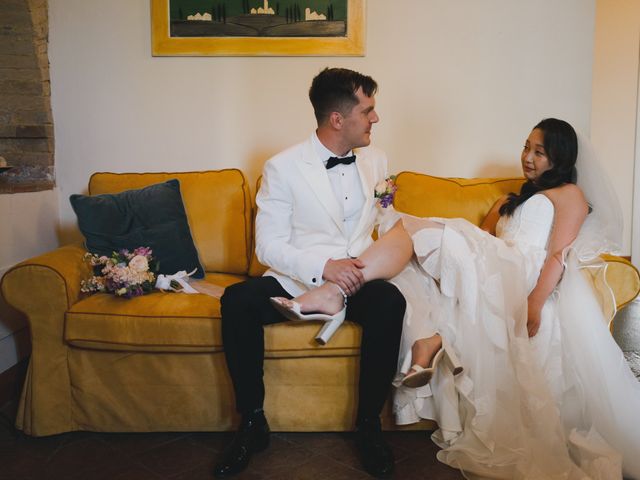 Marcus and Cristine's Wedding in Tuscany, Italy 51