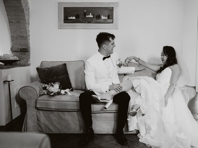 Marcus and Cristine's Wedding in Tuscany, Italy 52