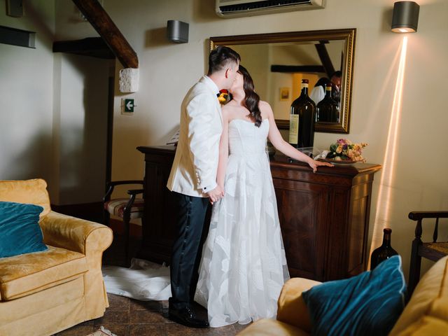 Marcus and Cristine's Wedding in Tuscany, Italy 57