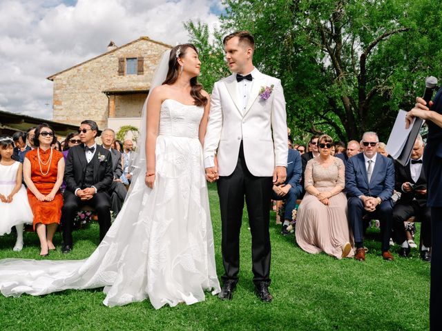 Marcus and Cristine's Wedding in Tuscany, Italy 86