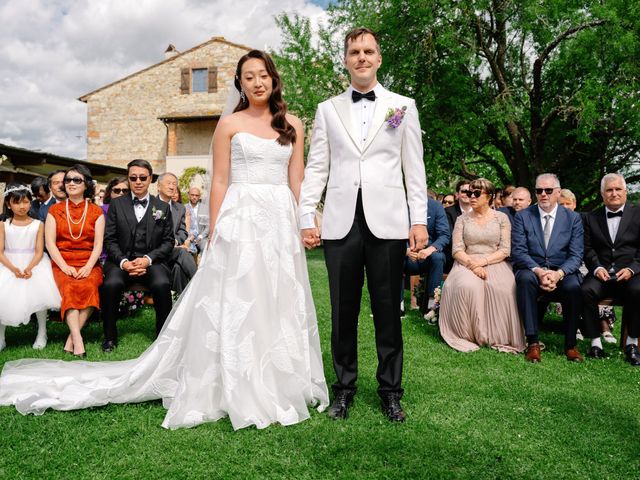 Marcus and Cristine's Wedding in Tuscany, Italy 87