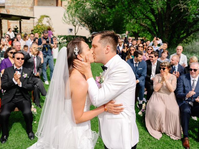 Marcus and Cristine's Wedding in Tuscany, Italy 13