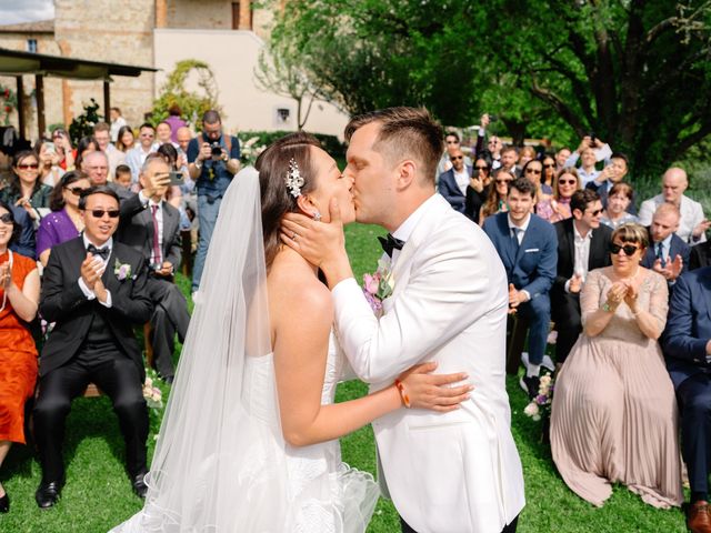 Marcus and Cristine's Wedding in Tuscany, Italy 88