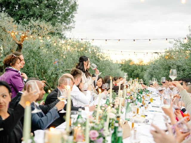 Marcus and Cristine's Wedding in Tuscany, Italy 60