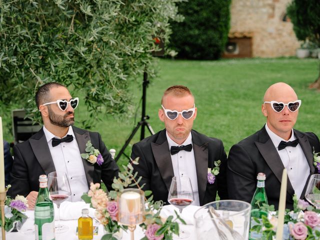 Marcus and Cristine's Wedding in Tuscany, Italy 61