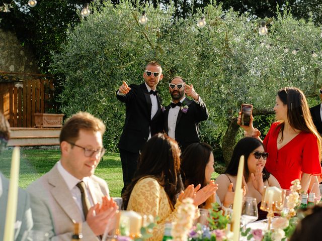 Marcus and Cristine's Wedding in Tuscany, Italy 62