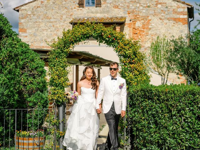 Marcus and Cristine's Wedding in Tuscany, Italy 64