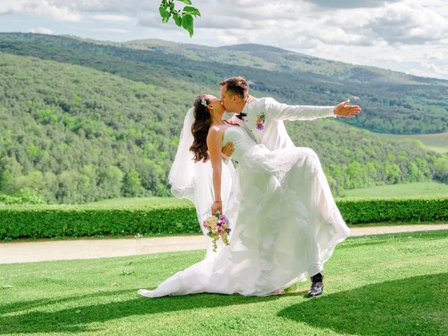 Marcus and Cristine's Wedding in Tuscany, Italy 67