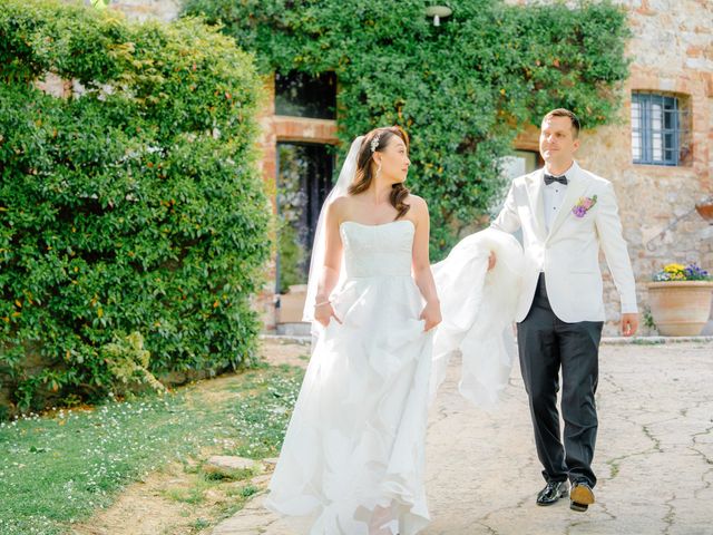 Marcus and Cristine's Wedding in Tuscany, Italy 68