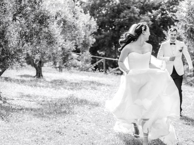 Marcus and Cristine's Wedding in Tuscany, Italy 17