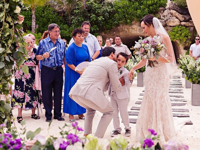 Mike and Liz&apos;s Wedding in Playa del Carmen, Mexico 25