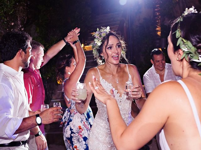 Mike and Liz&apos;s Wedding in Playa del Carmen, Mexico 80