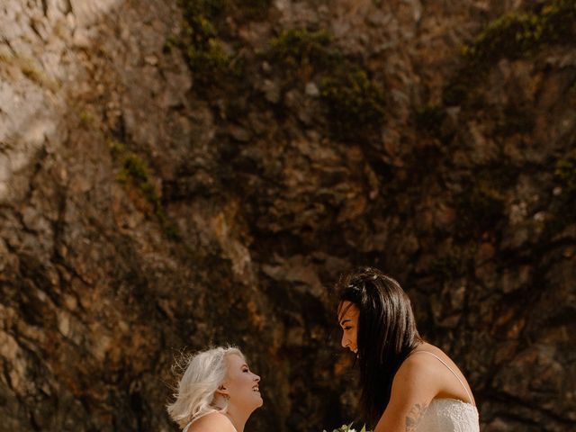 Jessalyn and Emily&apos;s Wedding in Cannon Beach, Oregon 10