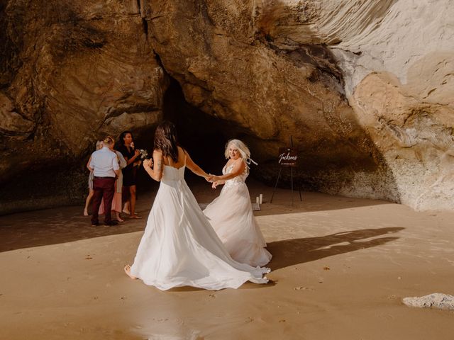 Jessalyn and Emily&apos;s Wedding in Cannon Beach, Oregon 56