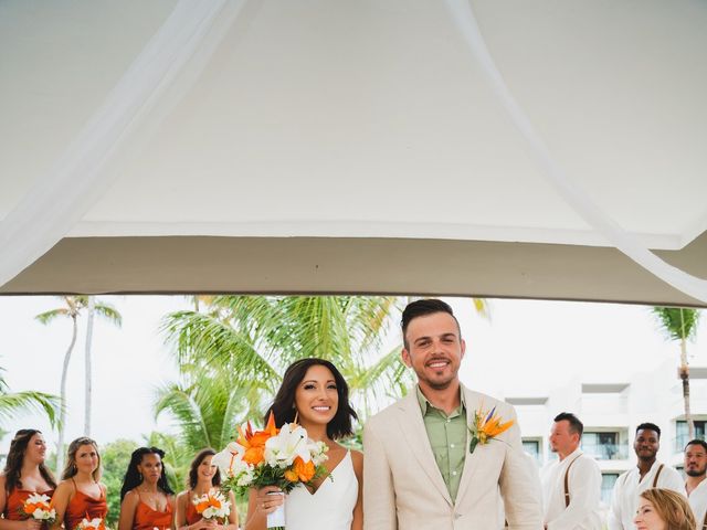ERIK EBERHADRT and VICTORIA CREAMER&apos;s Wedding in Punta Cana, Dominican Republic 13