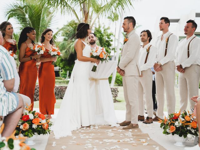 ERIK EBERHADRT and VICTORIA CREAMER&apos;s Wedding in Punta Cana, Dominican Republic 21
