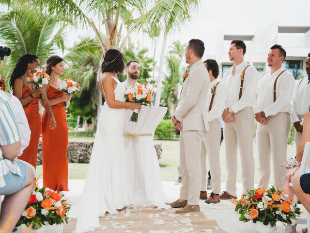 ERIK EBERHADRT and VICTORIA CREAMER&apos;s Wedding in Punta Cana, Dominican Republic 23