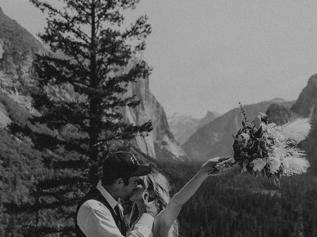 Luke and Emily&apos;s Wedding in Yosemite National Park, California 11