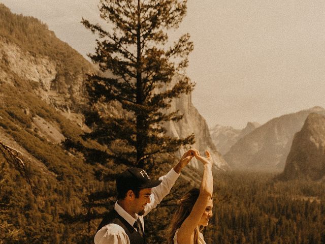 Luke and Emily&apos;s Wedding in Yosemite National Park, California 15