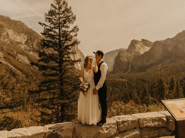 Luke and Emily&apos;s Wedding in Yosemite National Park, California 34