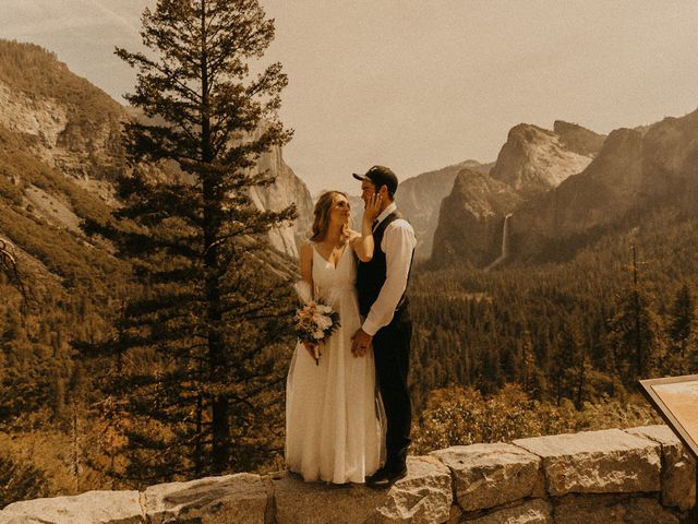 Luke and Emily&apos;s Wedding in Yosemite National Park, California 35