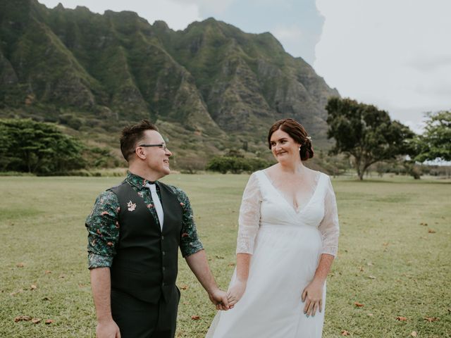 Scott and Sydney&apos;s Wedding in Kaneohe, Hawaii 11