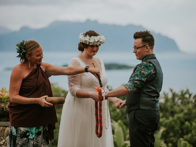 Scott and Sydney&apos;s Wedding in Kaneohe, Hawaii 43