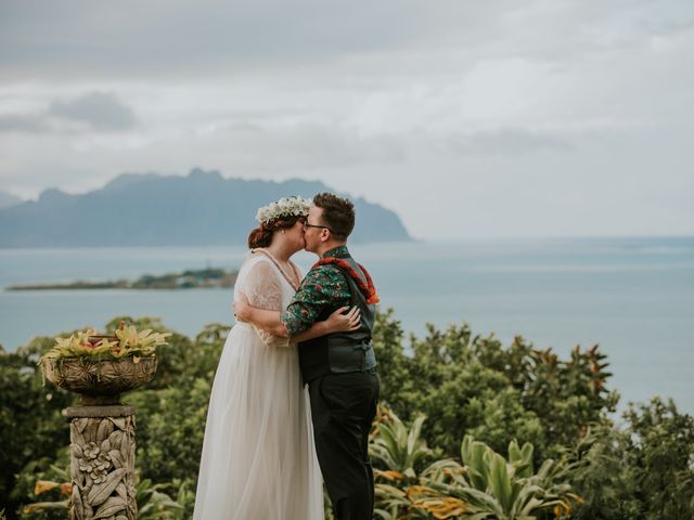 Scott and Sydney&apos;s Wedding in Kaneohe, Hawaii 66