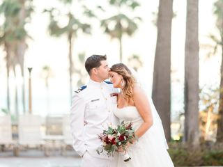 The wedding of Kristen and George