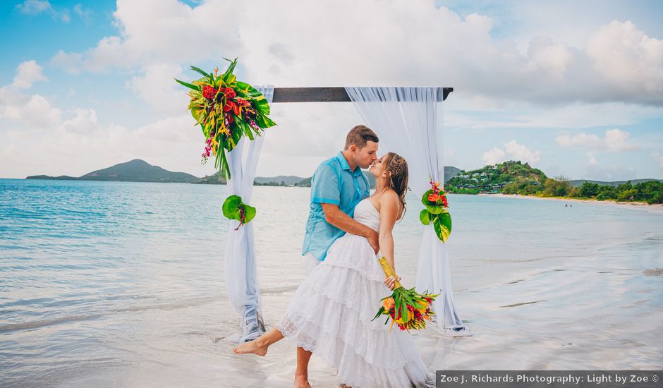 Matthew and Sarah's Wedding in Antigua, Antigua and Barbuda