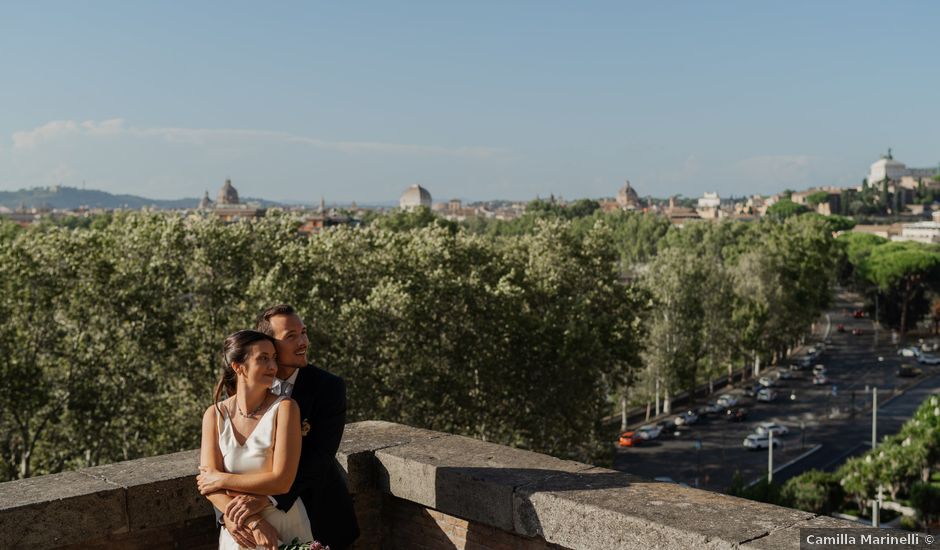 Francesca and Dario's Wedding in Rome, Italy