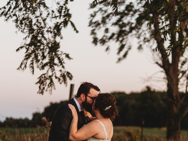 Logan and Jen&apos;s Wedding in Vermontville, Michigan 30