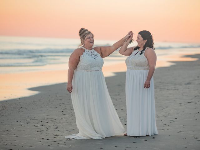 Emily and Haley&apos;s Wedding in North Topsail Beach, North Carolina 17