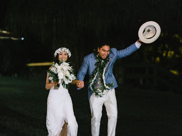 Keegan and Mathilde&apos;s Wedding in M C B H Kaneohe Bay, Hawaii 37