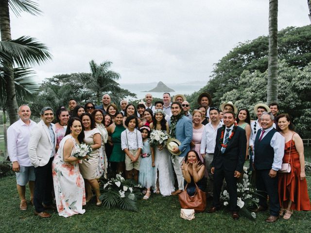 Keegan and Mathilde&apos;s Wedding in M C B H Kaneohe Bay, Hawaii 45