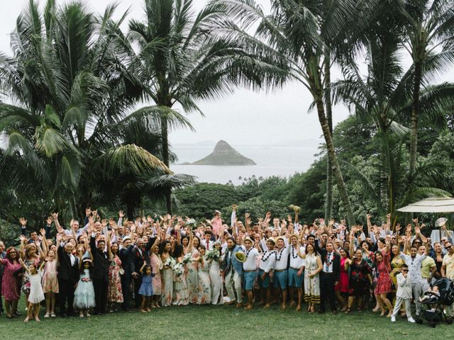 Keegan and Mathilde&apos;s Wedding in M C B H Kaneohe Bay, Hawaii 46