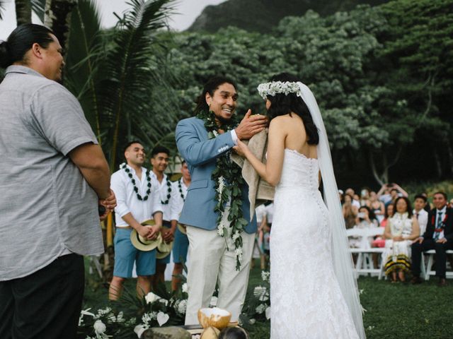 Keegan and Mathilde&apos;s Wedding in M C B H Kaneohe Bay, Hawaii 54