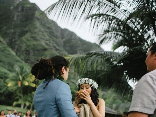 Keegan and Mathilde&apos;s Wedding in M C B H Kaneohe Bay, Hawaii 55