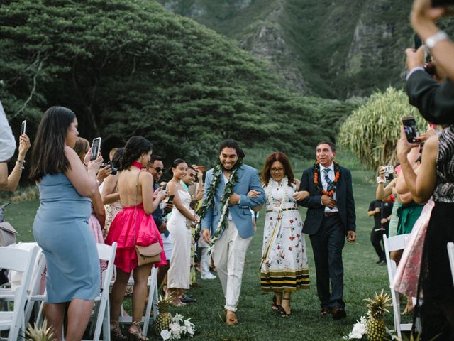 Keegan and Mathilde&apos;s Wedding in M C B H Kaneohe Bay, Hawaii 71
