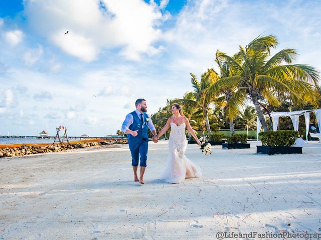 Michael and Sarah&apos;s Wedding in San Pedro, Belize 1