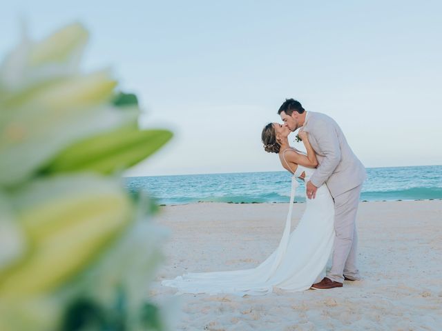 Garrett and Aubry&apos;s Wedding in Cancun, Mexico 61