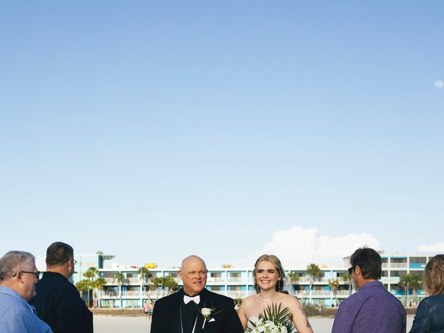 Jeff and Cayley's Wedding in Treasure Island, Florida 14