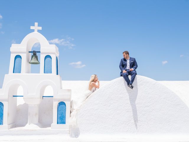 Argyro and Dimitris&apos;s Wedding in Santorini, Greece 1