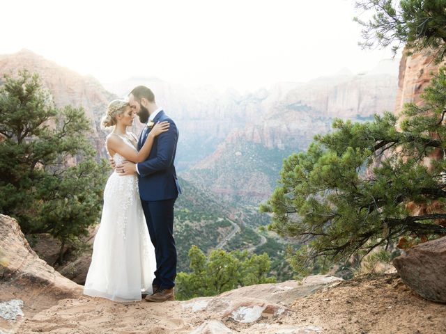 Austin and Brittany&apos;s Wedding in Springdale, Utah 2
