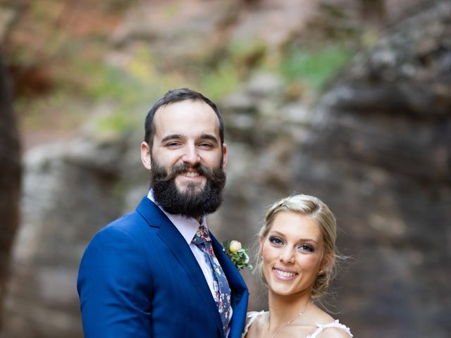 Austin and Brittany&apos;s Wedding in Springdale, Utah 101